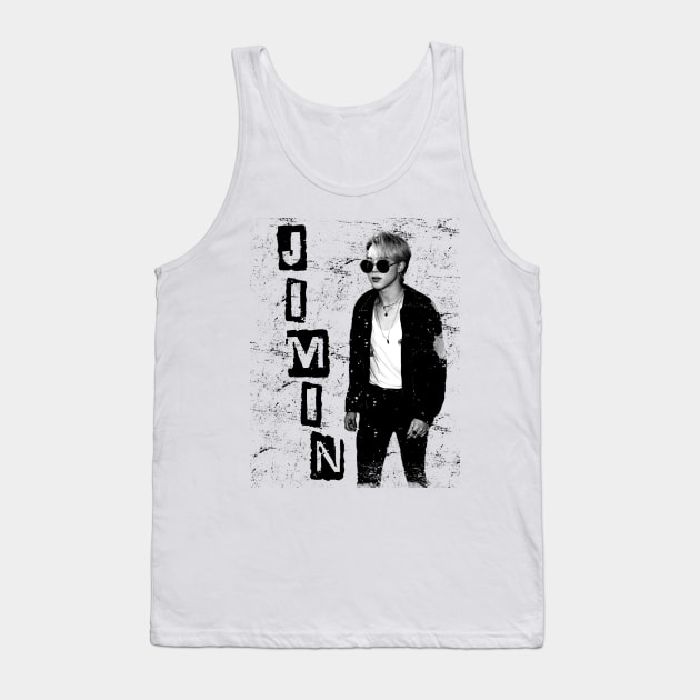 BTS - Jimin - Grunge Tank Top by U Got Me I Got BTS